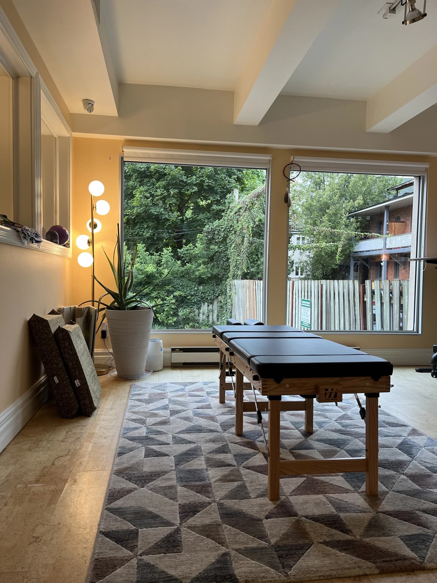 The Effect Healing Collective clinic interior — warm, welcoming healing space in Ottawa